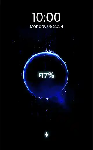 Fire & Ice Dual Energy Animation - Dynamic Color Charging Display