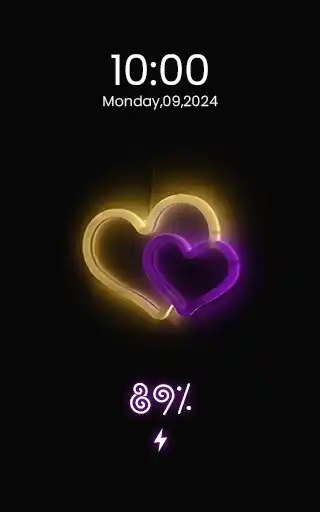 Fire & Ice Dual Energy Animation - Dynamic Color Charging Display