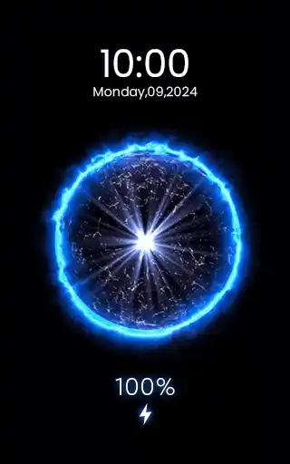 Fire & Ice Dual Energy Animation - Dynamic Color Charging Display