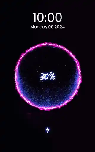 Electric Blue Lightning Plasma - High-Energy Charging Animation