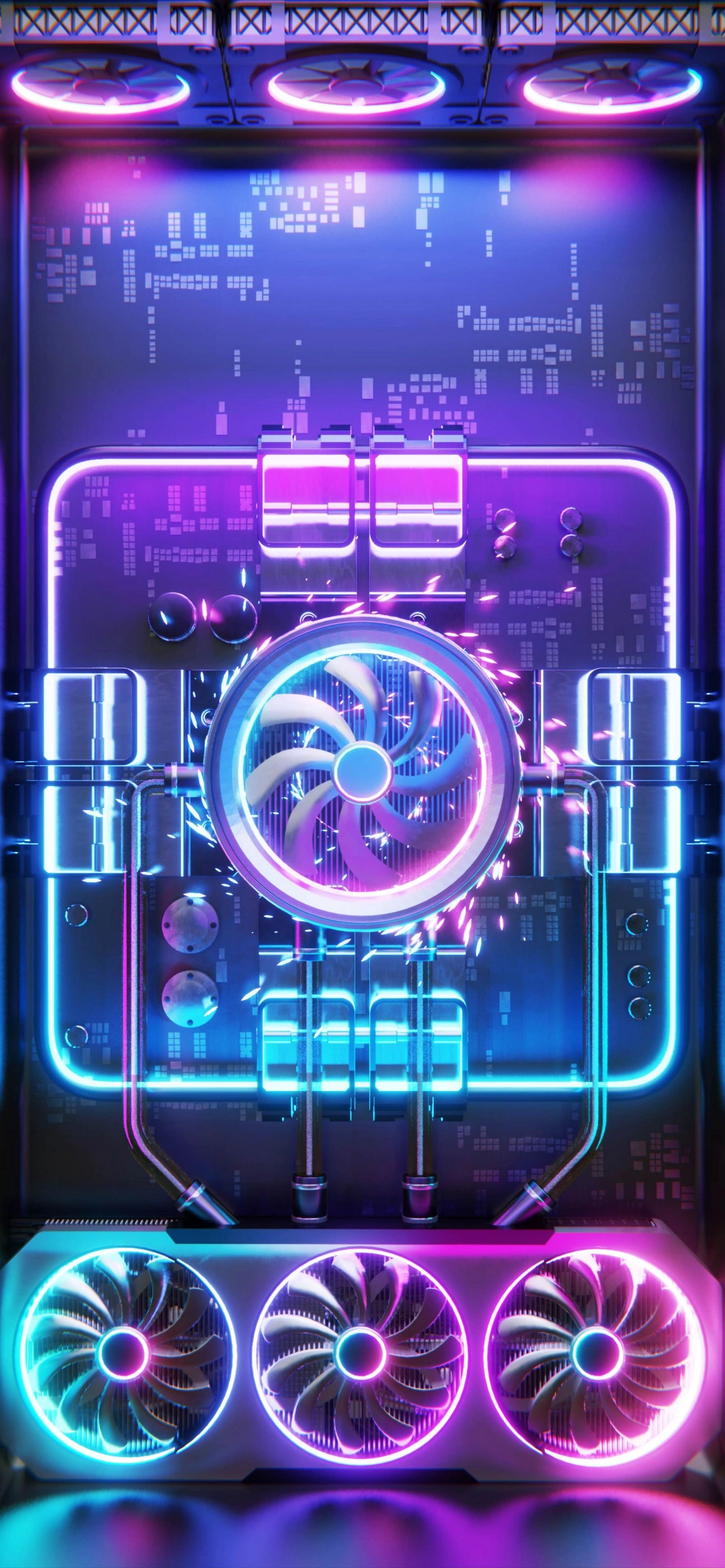 AI Neural Network Brain - Futuristic Technology Wallpaper