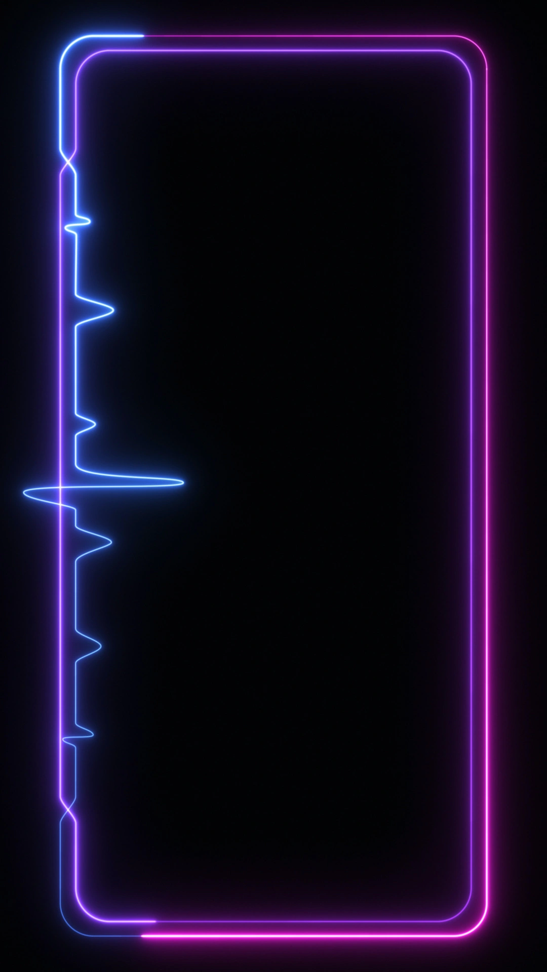 RGB Rainbow Edge Display - Dynamic Color Flow