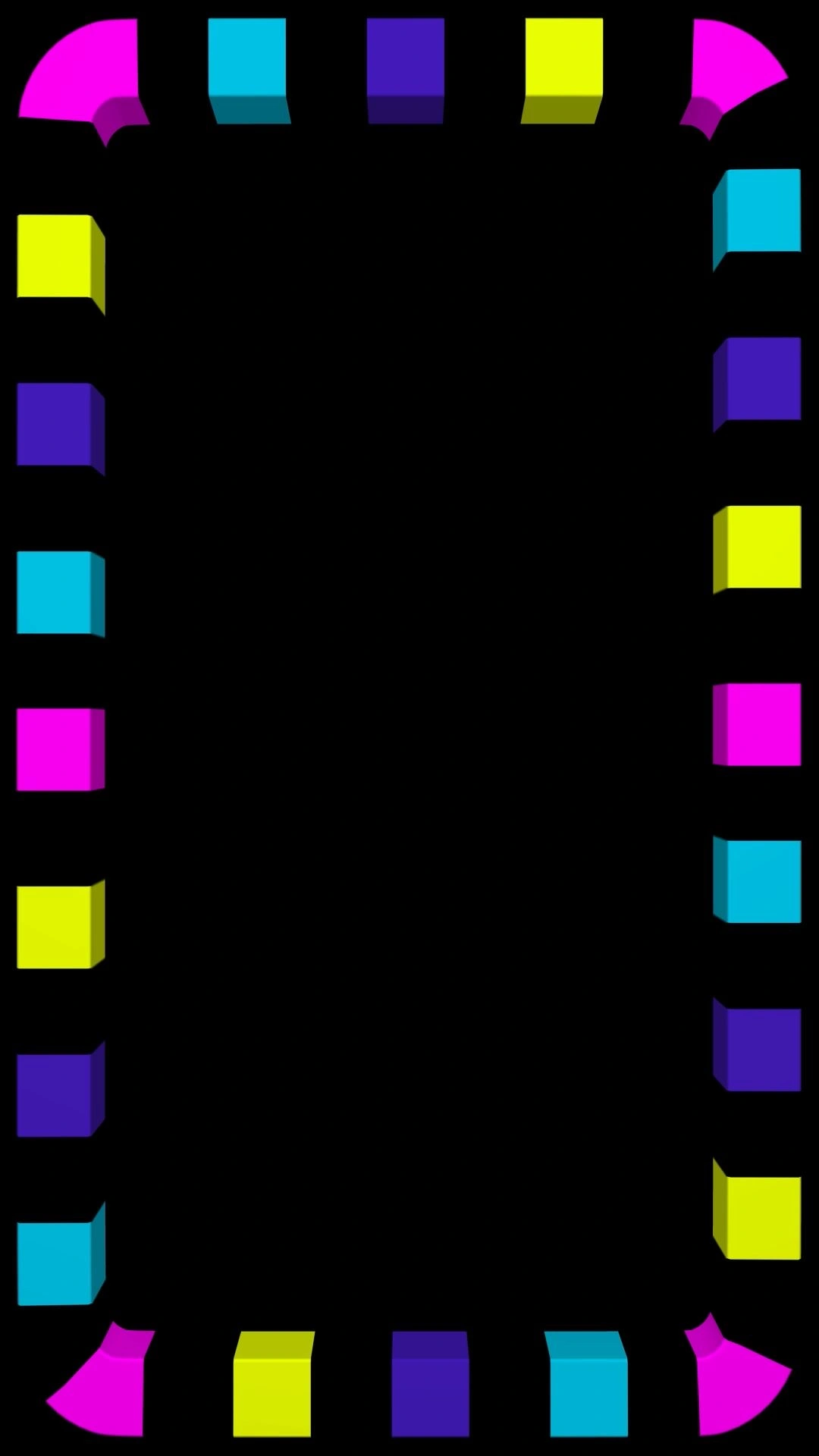 Neon Edge Light Effect - Modern Phone Border Animation