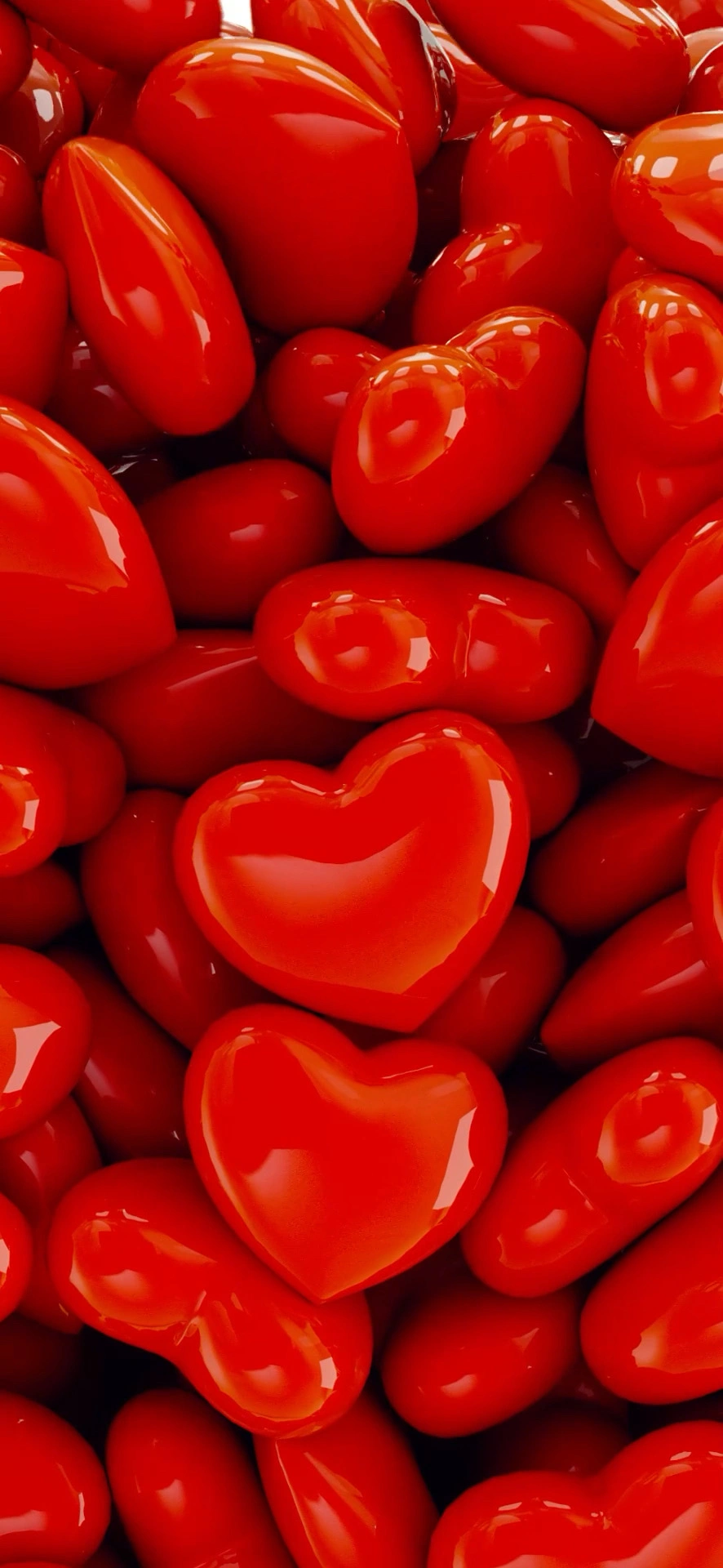 Floating Love Hearts Pattern - Valentine's Day Special
