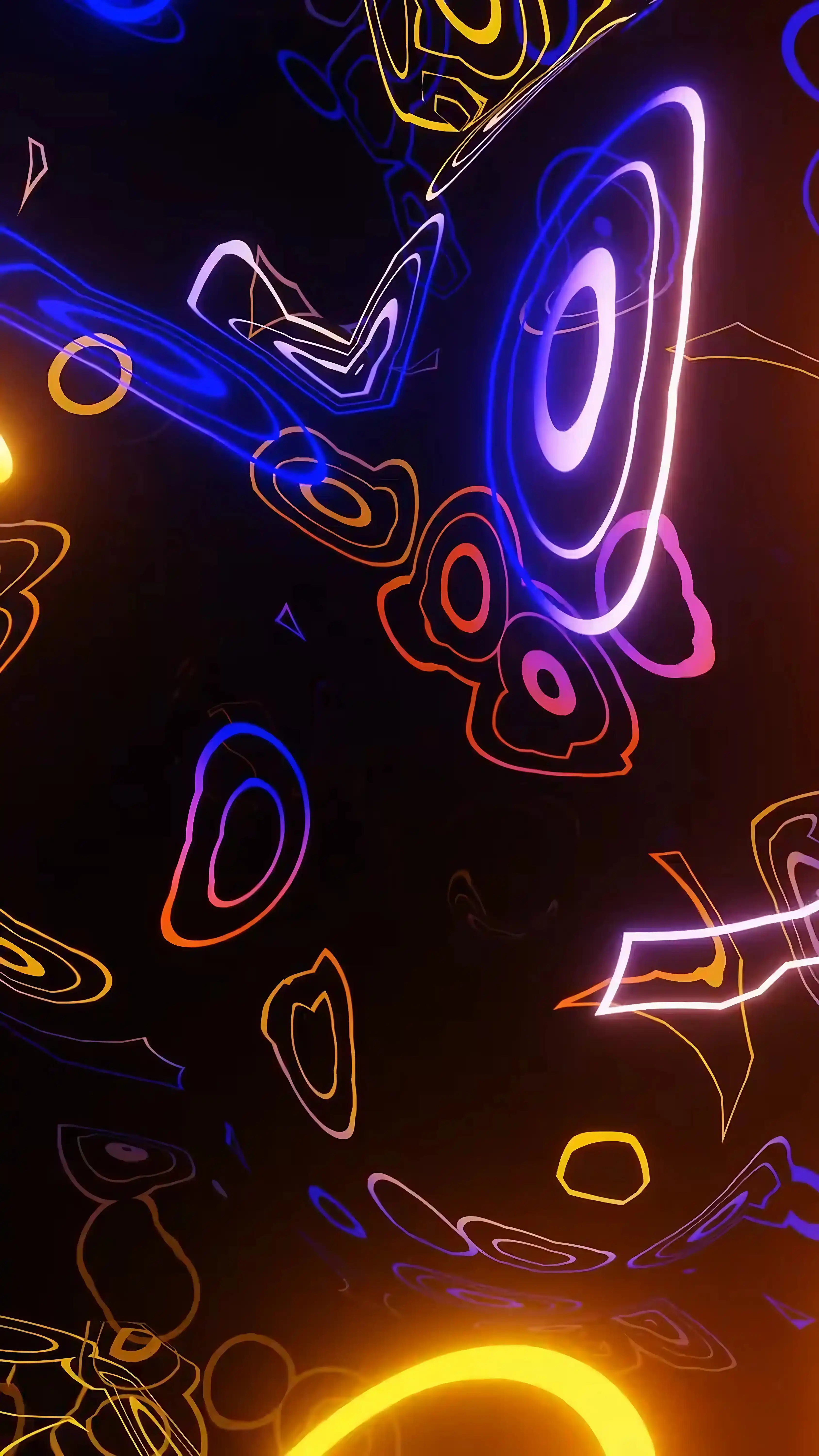Neon Green Venomous Snake - Glowing Reptile Digital Art