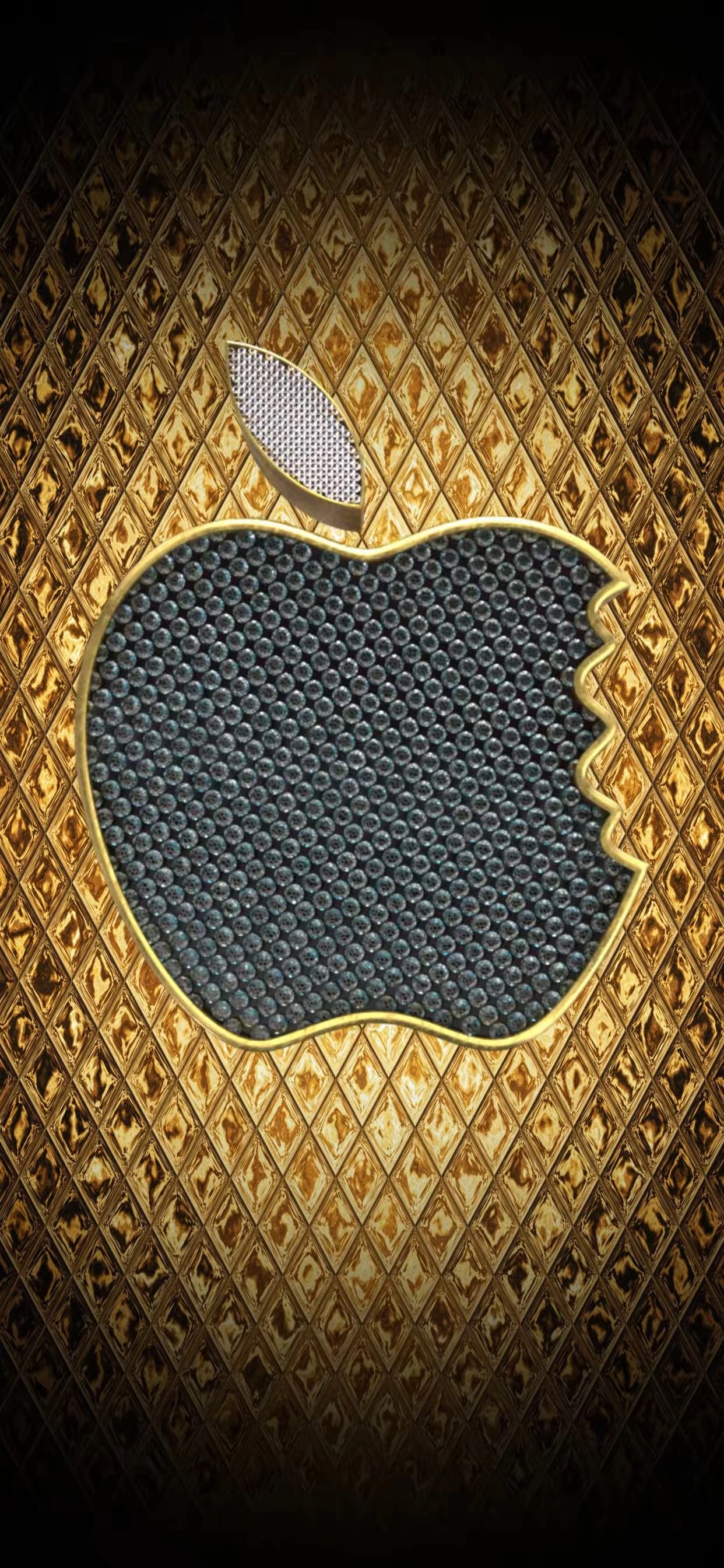 Classic Apple Logo Minimalist Design - Premium Tech Wallpaper