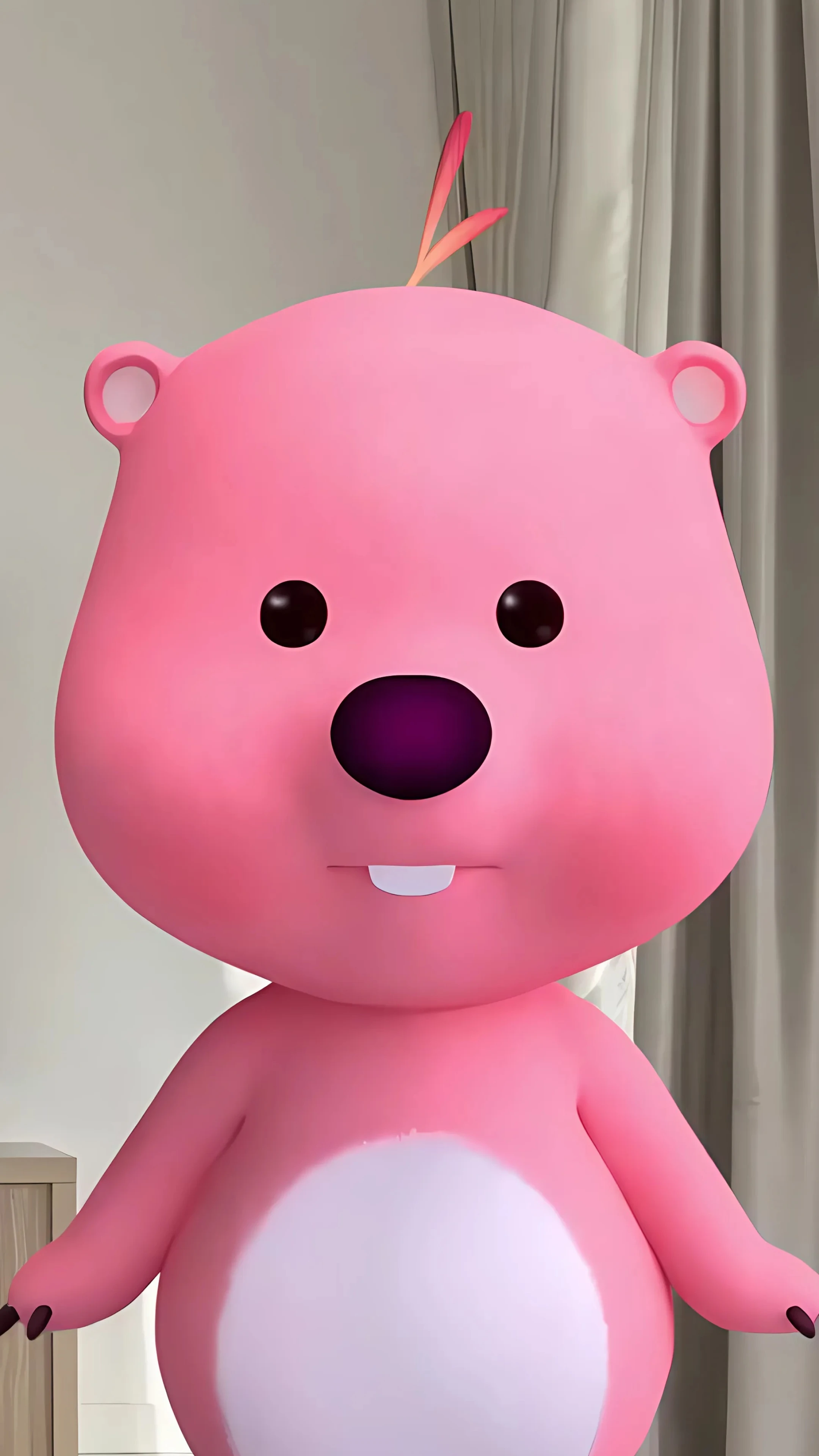 Animated Cute Kawaii Animal Character - Adorable Cartoon Wallpaper