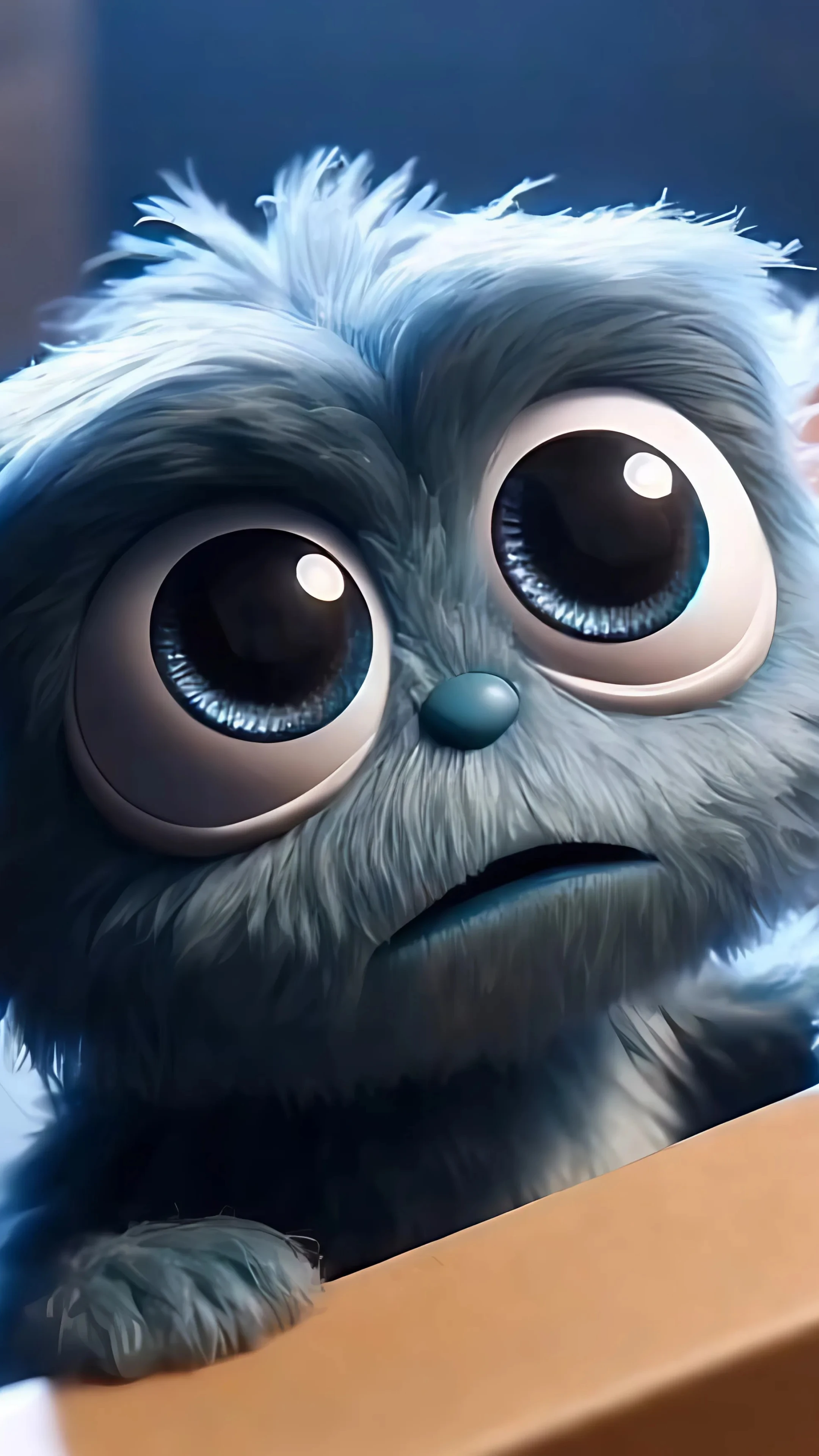 Animated Cute Kawaii Animal Character - Adorable Cartoon Wallpaper