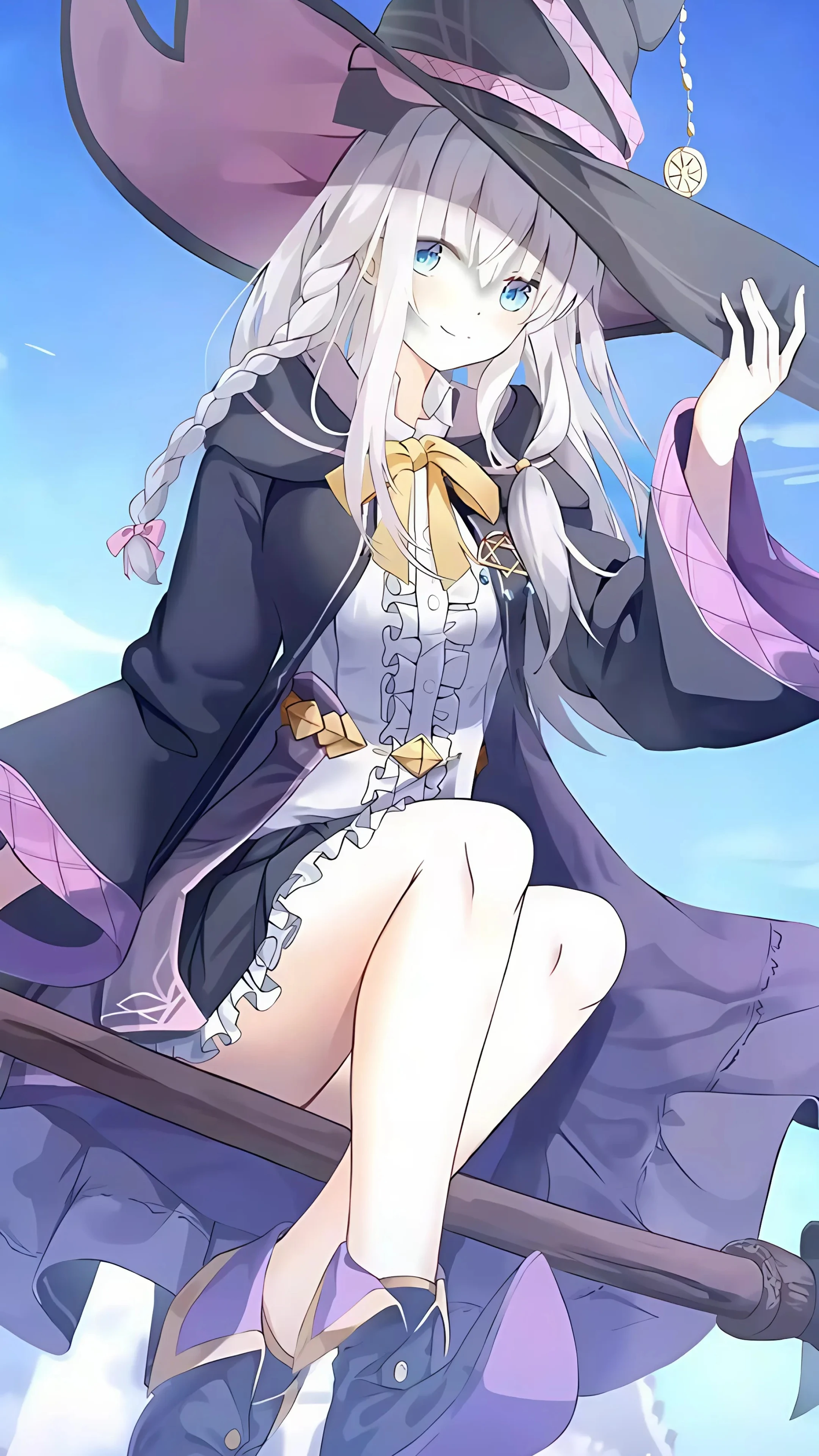 Anime Witch Live Wallpaper - Magic Flight