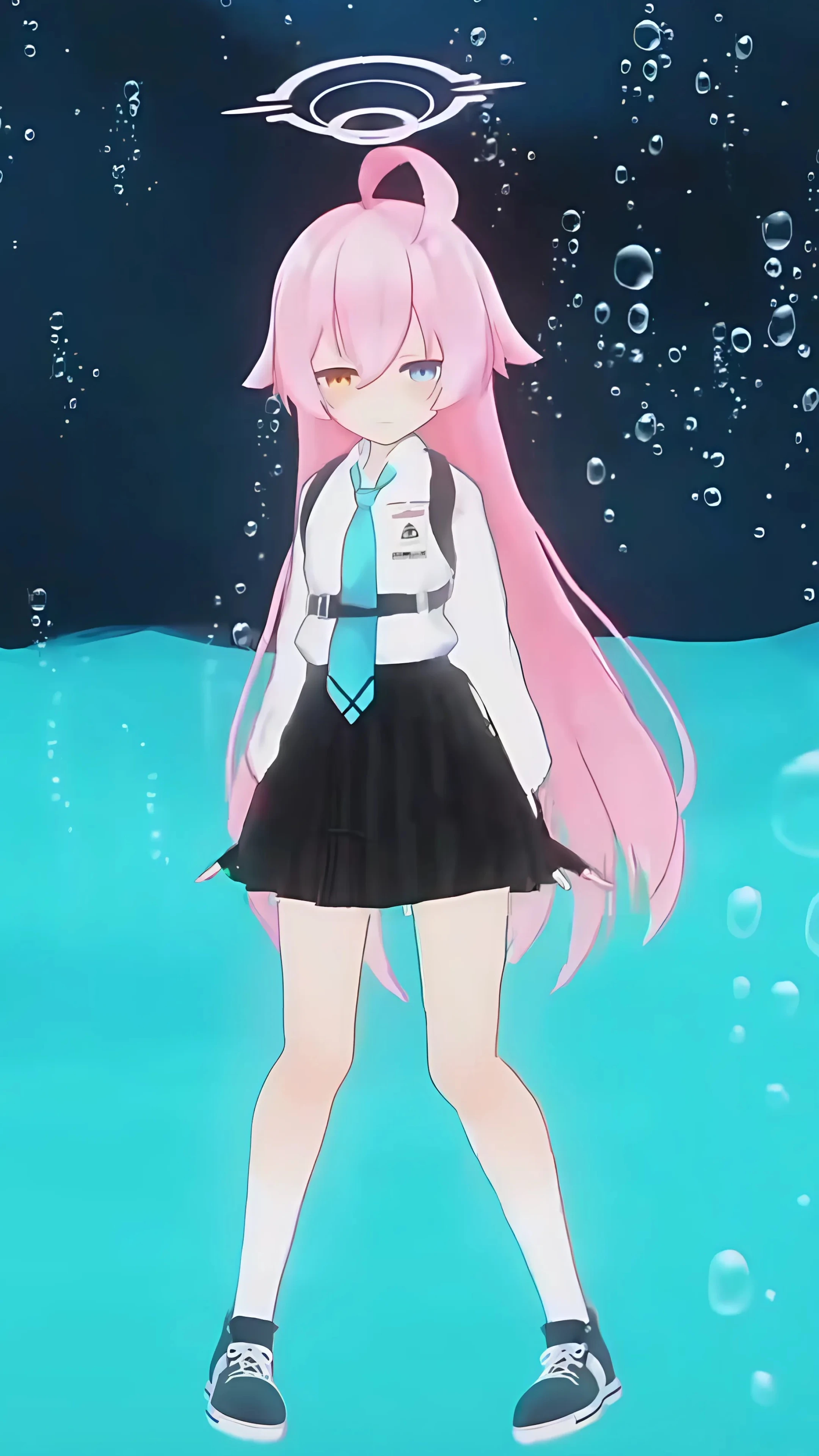 Anime Girl Dance Live Wallpaper - Aqua Style