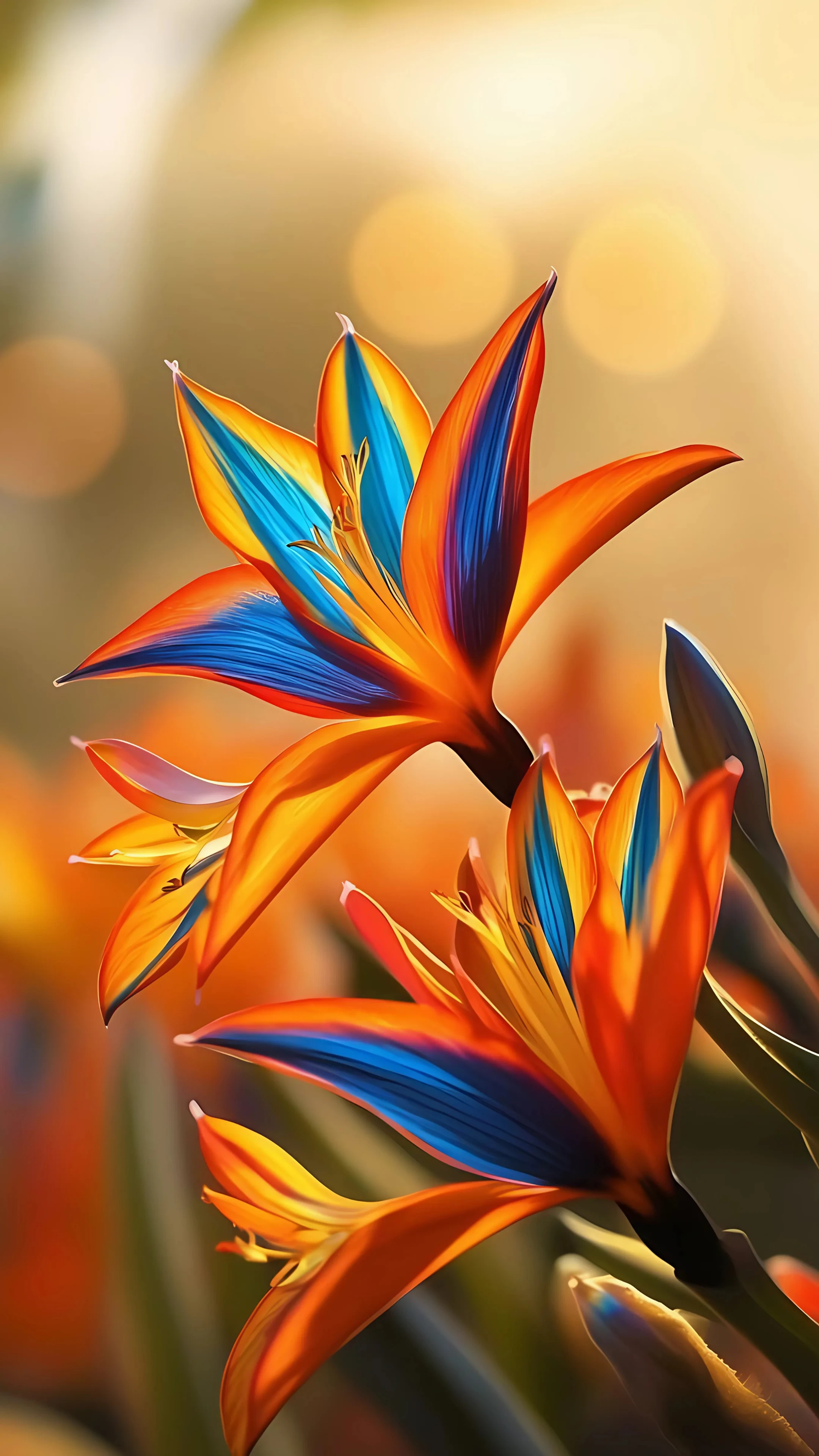 Dreamy Blue Dahlia Closeup