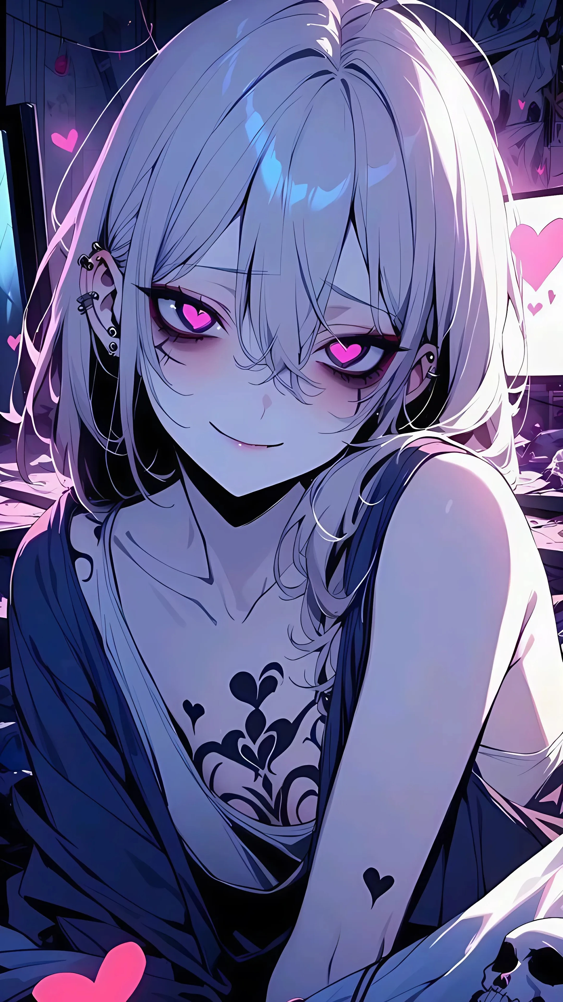Cute Cat Maid Anime Girl
