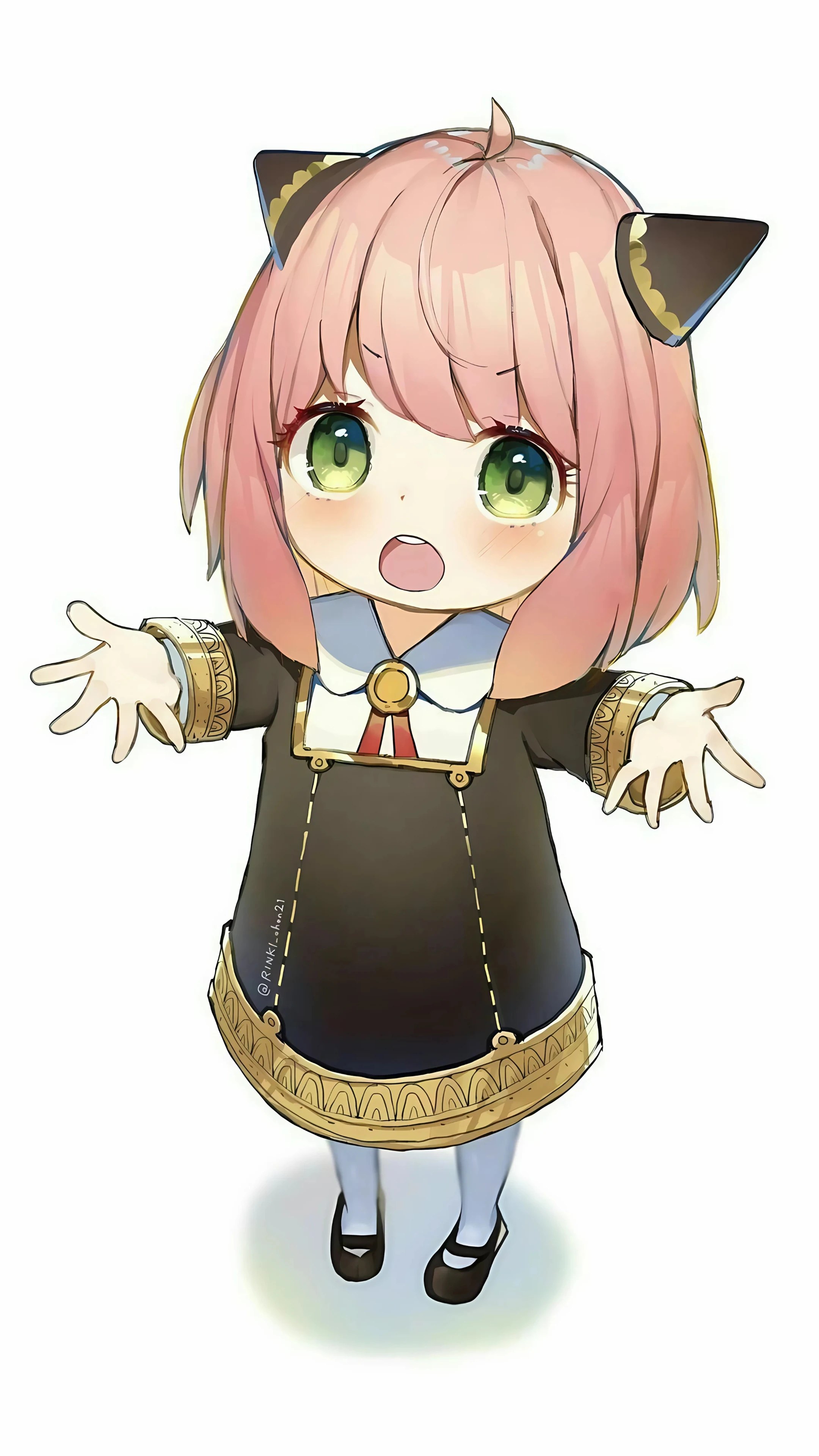 Anya Forger Chibi Art from Spy x Family
