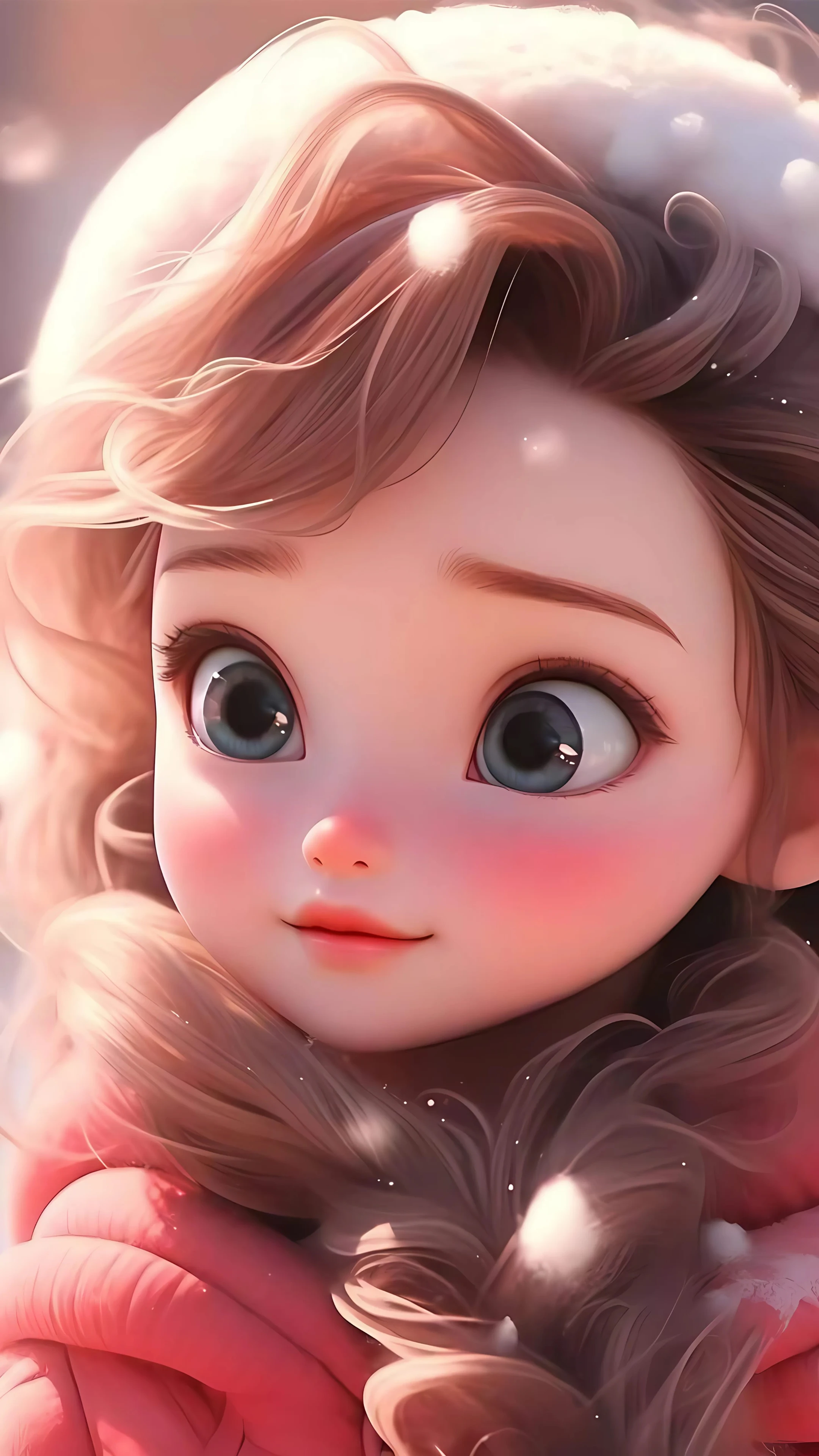 Sweet Girl in Winter